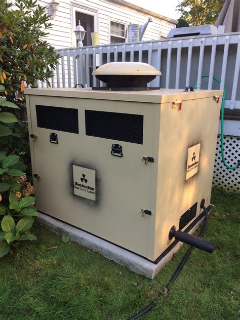 stainless steel box enclosure generator|generac generator noise reduction box.